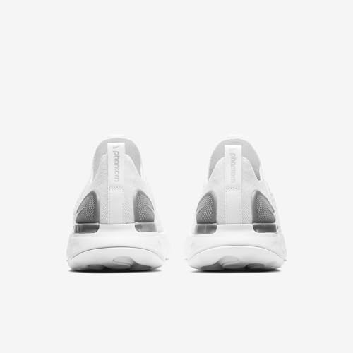 Nike React Phantom Run FK 2 True White/Metallic Silver/White 6.5 B (M)