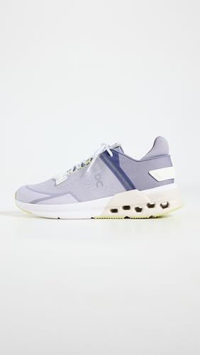 On Women's Cloudnova Flux Sneakers, Fade | Moon, Purple, 11 Medium US