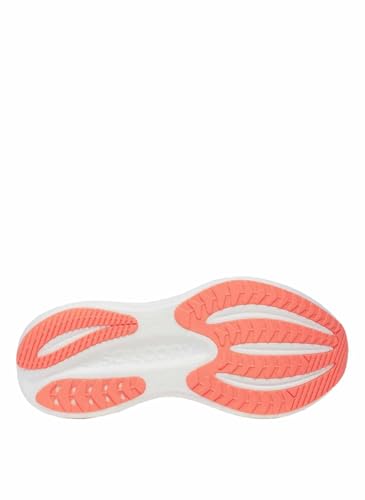 Saucony Women's Triumph 23 Sneaker, White/Wistfu, 8.5