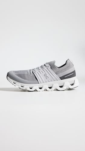 On Men's Cloudswift 3 Sneakers, Alloy | Glacier, Grey, 11.5 Medium US