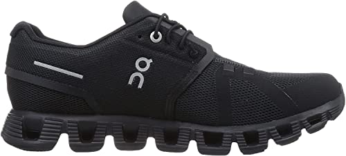 On Men's Cloud 5 Sneakers, All Black, 10.5