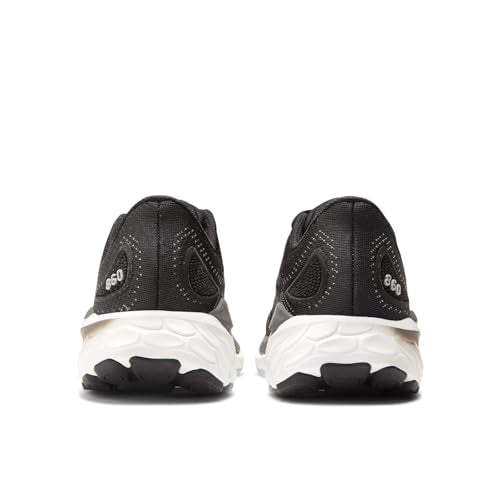 New Balance Women's Fresh Foam X 860 V13, Black/White/Castlerock, 9.5