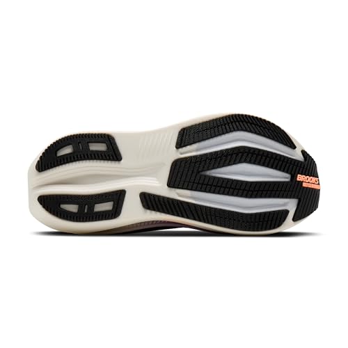 Brooks Women’s Glycerin Max 2 Neutral Running & Walking Shoe - Black/Peach/Clear - 8.5 Medium