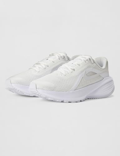 Nike Women's Downshifter 14 Road Running Shoes, White/White, 8
