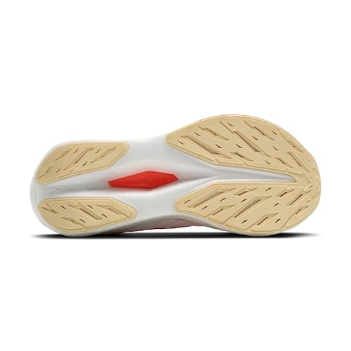 Brooks Women’s Hyperion Max 2 Neutral Running Shoe - White/Peach/Coral - 10 Medium