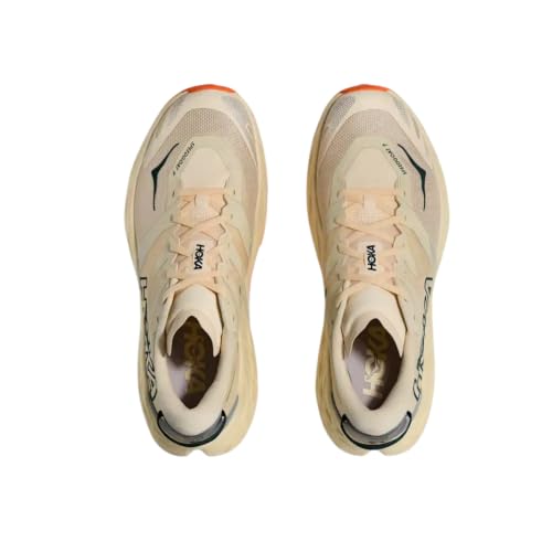 Hoka Women's Speedgoat 7 Vintage Yellow/Neon Flame 5.5 Medium - alternate view 4