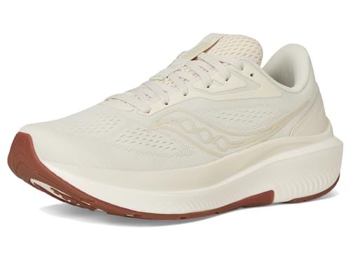 Saucony Women's Echelon 10 Sneaker, Rye/Gum, 5 Wide