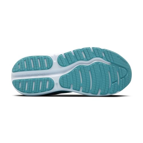 Brooks Women’s Ghost Max 2 Neutral Running & Walking Shoe - Storm Blue/Knockout Pink/Aqua - 7.5 Medium
