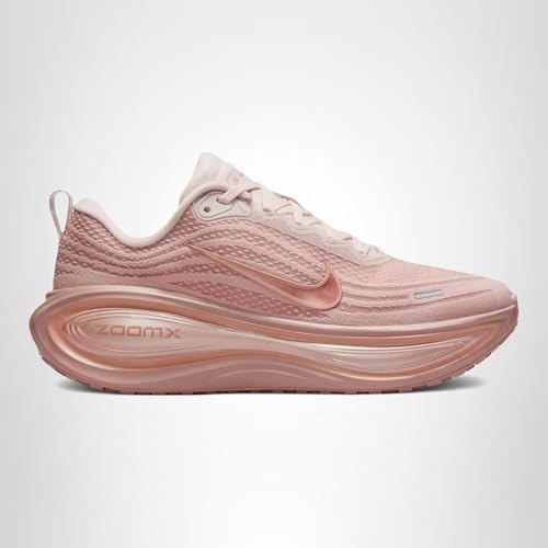 Nike Vomero Plus Women's Road Running Shoes Color: Particle Pink/mtlc Rose Gold-silt Red Style: HV8154-601
