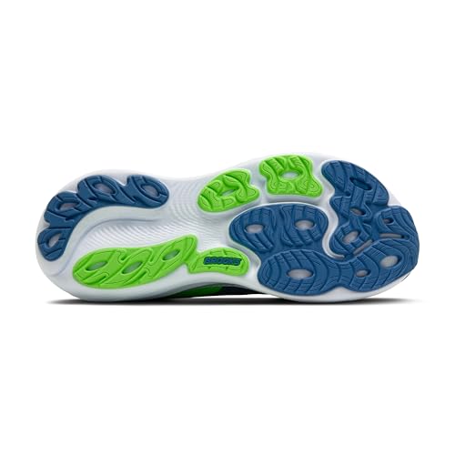 Brooks Men’s Adrenaline GTS 25 Supportive Running & Walking Shoe - Green/Moonlight/Phantom - 7 Medium
