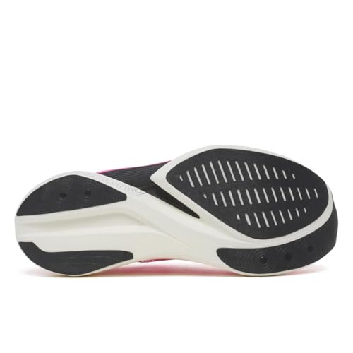Saucony Unisex Endorphin Elite 2 Running Shoe, Shock/Black, 6.5