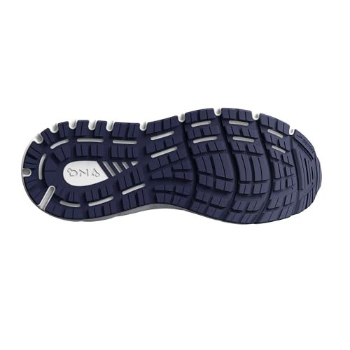Brooks Women's Addiction GTS 15 Supportive Running Shoe - Oyster/Peacoat/Lilac Rose - 6.5 Narrow