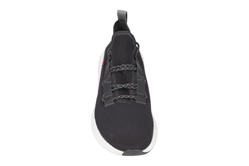 On Men's Cloudeasy Sneakers, Black/Rock, 10.5 Medium US
