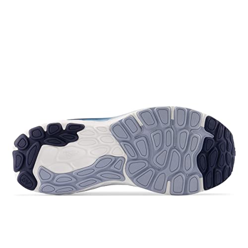 New Balance Men's Fresh Foam 860 V13 Running Shoe, Light Arctic Grey/Natural Indigo, 12 Medium