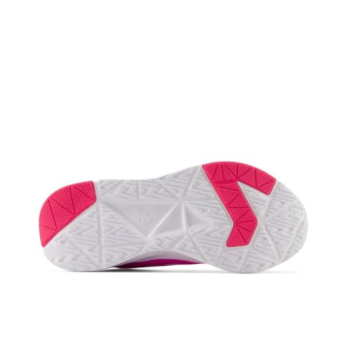 New Balance Kid's DynaSoft 468 V1 Slip-On Running Shoe, Pink Heat/Nb White, 13 Little Kid
