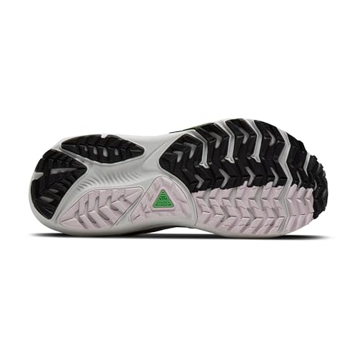 Brooks Women's Ghost Trail, Off-Road Running Shoe for Rugged Terrain - Poppy Seed/Black/Pink - 8.5 Medium