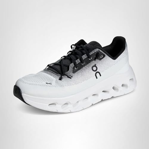 On Women's Cloudtilt Sneakers, Black | Ivory, 8 Medium US