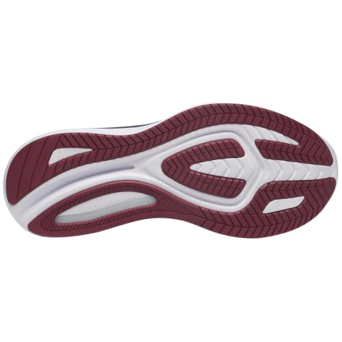 Saucony Men's Omni 22 Sneaker, Navy/Currant, 12