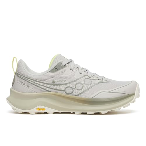 Saucony Women's Peregrine 16 GTX Sneaker, Arctic/Tender, 9.5
