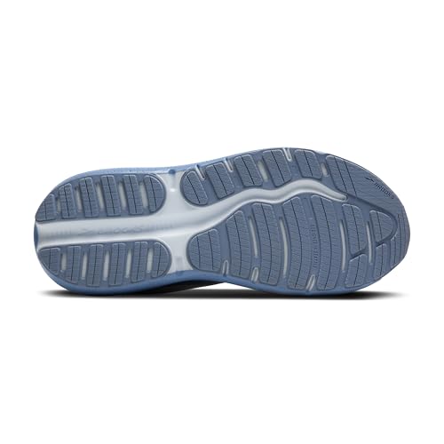 Brooks Men’s Ghost Max 2 Neutral Running & Walking Shoe - Oyster Mushroom/Blue/Orange - 11.5 Medium