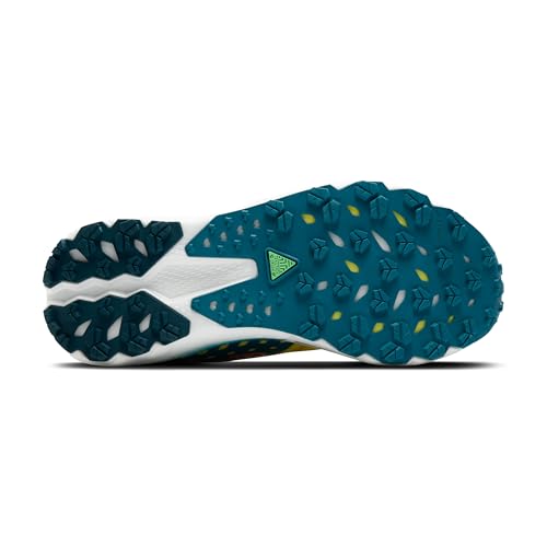 Brooks Men's Catamount 4 Speed Trail Running Shoe - Quince/Celestial/Neo Ember - 9.5 Medium