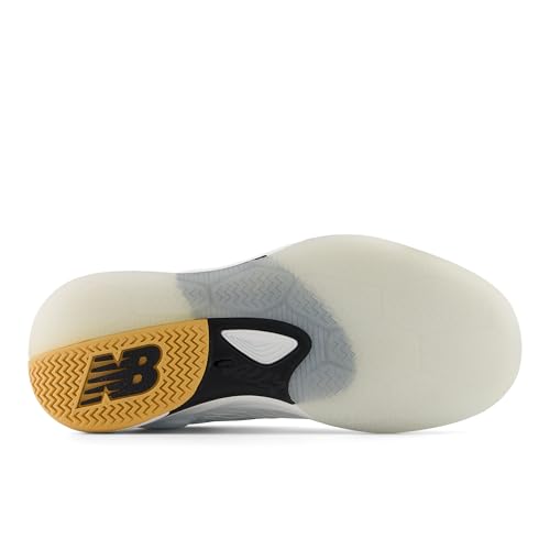 New Balance Women's Fresh Foam X CT-Rally V2 Tennis Shoe, White/Black/Gum, 8.5 M