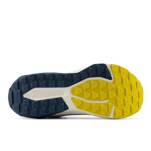 Men's New Balance DynaSoft Nitrel v6 Trail Shoes in Raincloud/Deep Sea/Firefly alternate view 7
