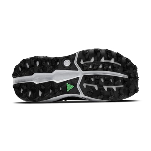 Brooks Women’s Caldera 8 Ultra Trail Running Shoe - Black/Blackened Pearl/White - 9 Medium