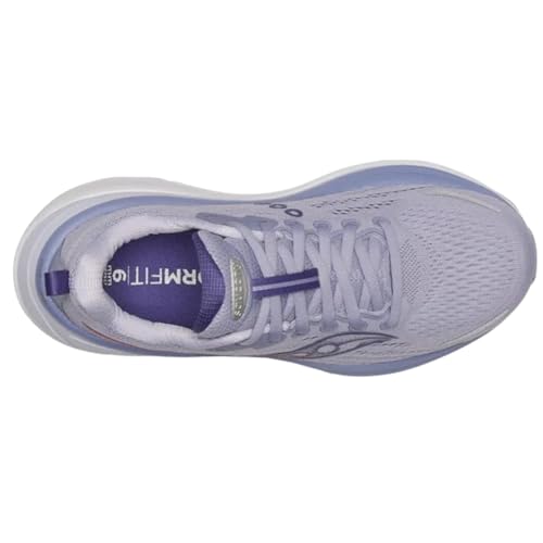 Saucony Women's Hurricane 25 Sneaker, Thistle/Aster, 9.5