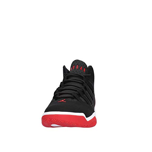 Nike Downshifter 6 Lea, Men's Sports Shoes, Black Black Gym Red 023, 10.5