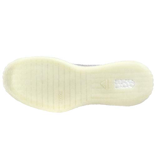 adidas Pureboost Trainer Womens Shoes Size 10.5, Color: Raw White/Footwear White/Hi-Res Yellow