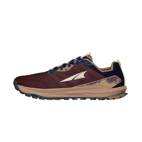 ALTRA Men's Lone Peak 9 Trail Running Shoe, Maroon, 12 Wide product image