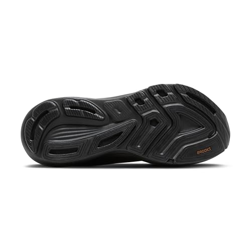 Brooks Women’s Revel 8 Neutral Running & Walking Shoe - Black/Black/Rose Gold - 8 Medium