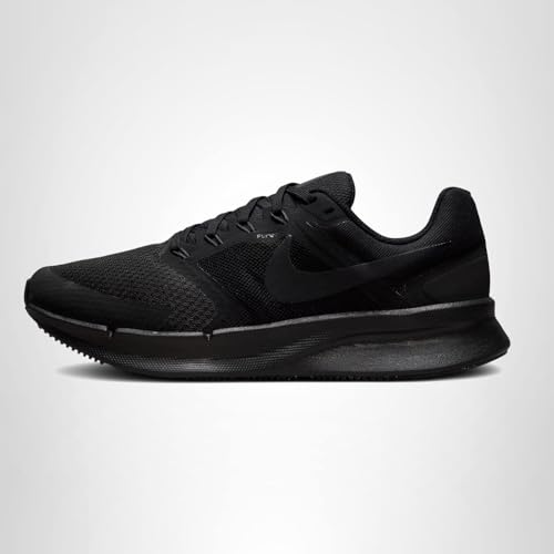 Nike Women's Run Swift 3 Road Running Shoes, Black/Black-Dark Smoke Grey, 7.5