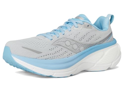 Saucony Women's Hurricane 25 Sneaker, Cloud/Breeze, 9.5