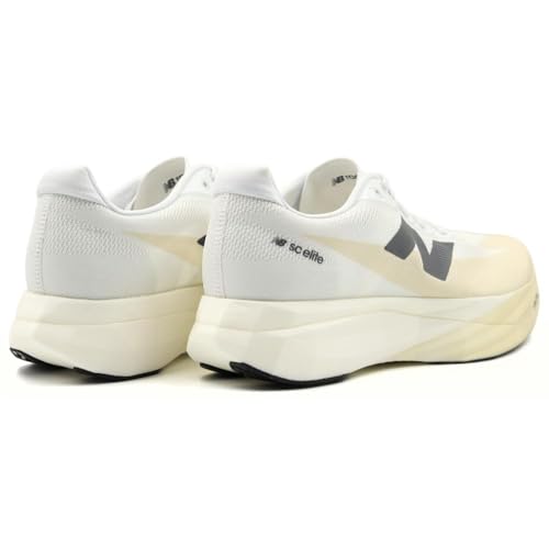 New Balance | FuelCell SuperComp Elite v5 | Women's | Linen/White/Gold Metallic