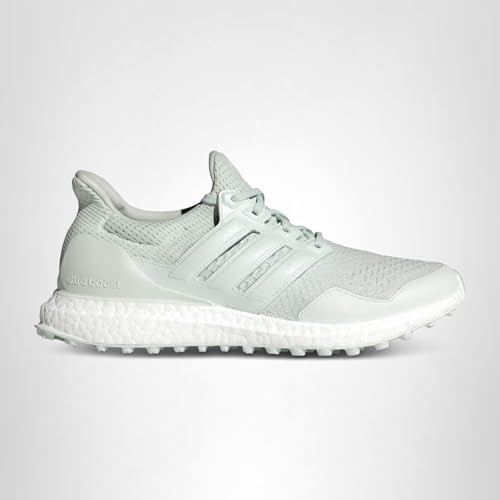 adidas Unisex Ultraboost Spikeless Golf Shoes, Crystal Jade/Footwear White, 9