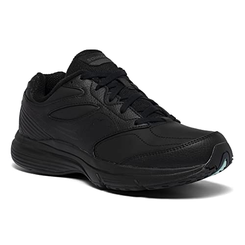 Saucony Women's Integrity Walker 3 Walking Shoes, Black, 8 X-Wide