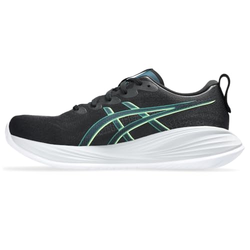 ASICS Men's Gel-Cumulus 27 Trainers, Black Lucid Yellow, 12.5
