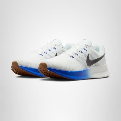 Nike Men's Run Swift 3 Road Running Shoes, Sail/Black-Racer Blue-Gum Light Brown, 10