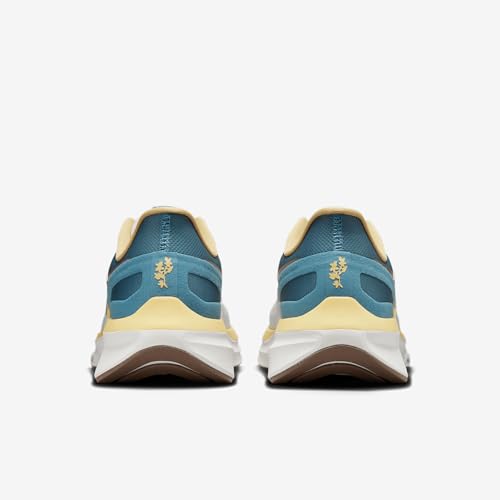 Nike Structure 25 Men's Road Running Shoes (HV5976-121, Summit White/Summit White/Soft Yellow/Mink Brown) Size 11.5