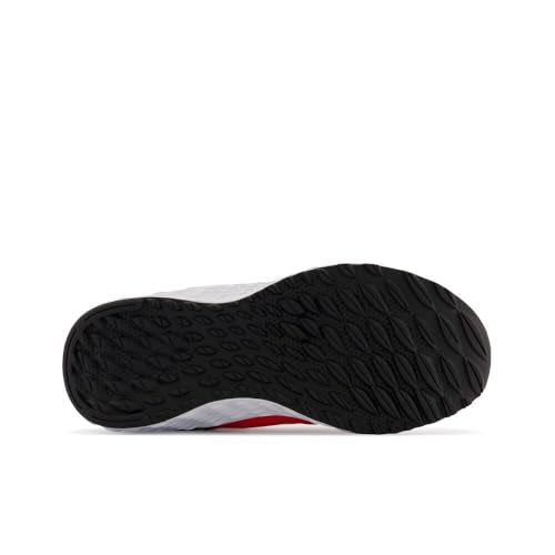 New Balance Kid's Fresh Foam Arishi V2 Lace-up Running Shoe, Neo Flame/Black/Lemonade, 10.5 Little Kid