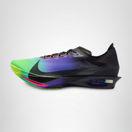 Nike Streakfly 2 Glam Road Racing Shoes (Dark Obsidian/Electric Green/Purple Dynasty/Black) Size 14