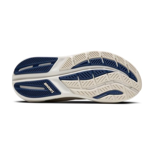 Brooks Men’s Ghost Max 3 Neutral Running & Walking Shoe - Coconut/Chateau/Navy - 10.5 Medium