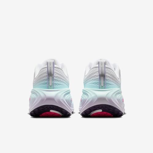 Nike Vomero Plus Women's Road Running Shoes (White/Multi-Color/Glacier Blue/Dark Raisin) Size 8.5