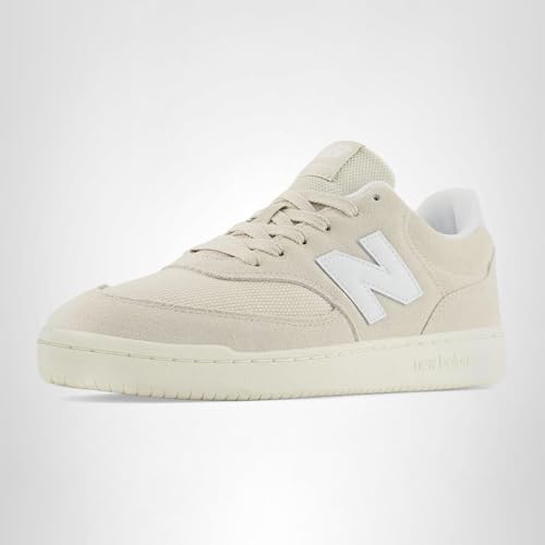 New Balance Men's 080 Court Sneaker, Timberwolf/Nb 103 White, 10