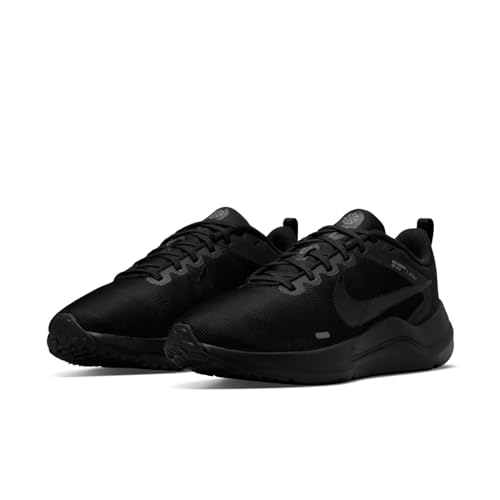Nike Men's Downshifter 12 Running Shoe, Black Black Dk Smoke Grey Iron Grey, 12 US