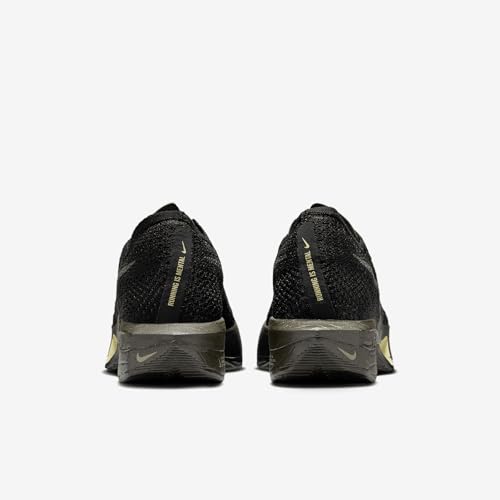Nike Vaporfly 3 Men's Road Racing Shoes (HV6351-001, Black/Olive Aura/Metallic Medium Ash) Size 11