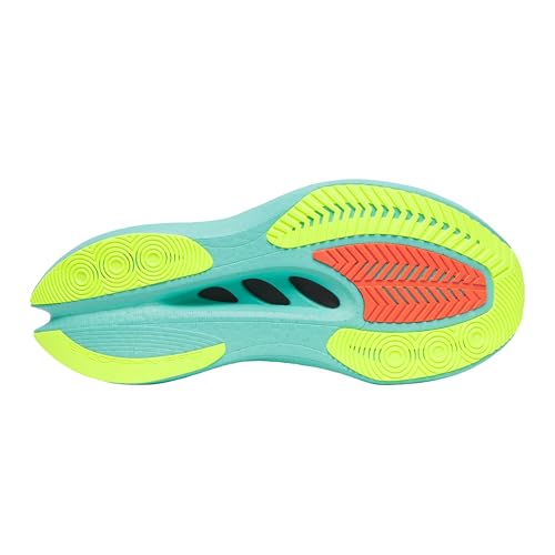 Saucony Women's Endorphin Pro 5 Sneaker, White/Splash, 9
