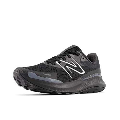 Men's New Balance DynaSoft Nitrel v5 Trail Shoes in Black/Black alternate view 12